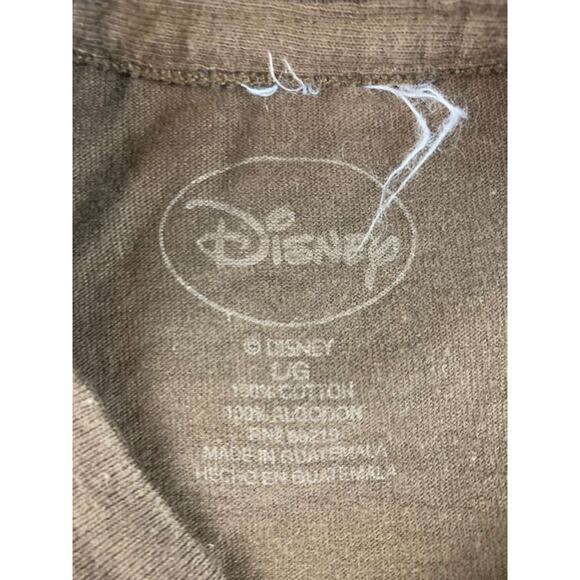 Disney Men's Size Large Brown Endless Paradise Mickey Mouse Graphic Graphic Tee - Picture 3 of 12